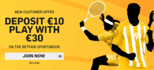 Betfair has regularely switch offers for their new customers