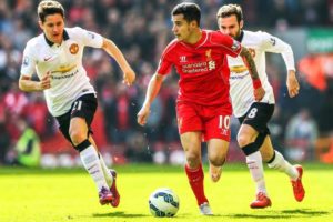 manchester united vs liverpool coutinho