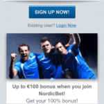 Nordicbet Mobile Betting
