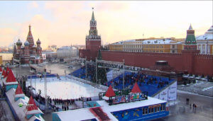KHL All Star Game Red Square, Moscow