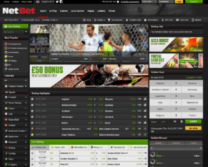 NetBet Main Page