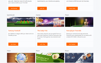 Betsson Promotions Overview