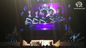 VGJ.Thunder are the champions of Galaxy Battles II
