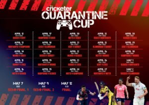 Quarantine Cup Schedule